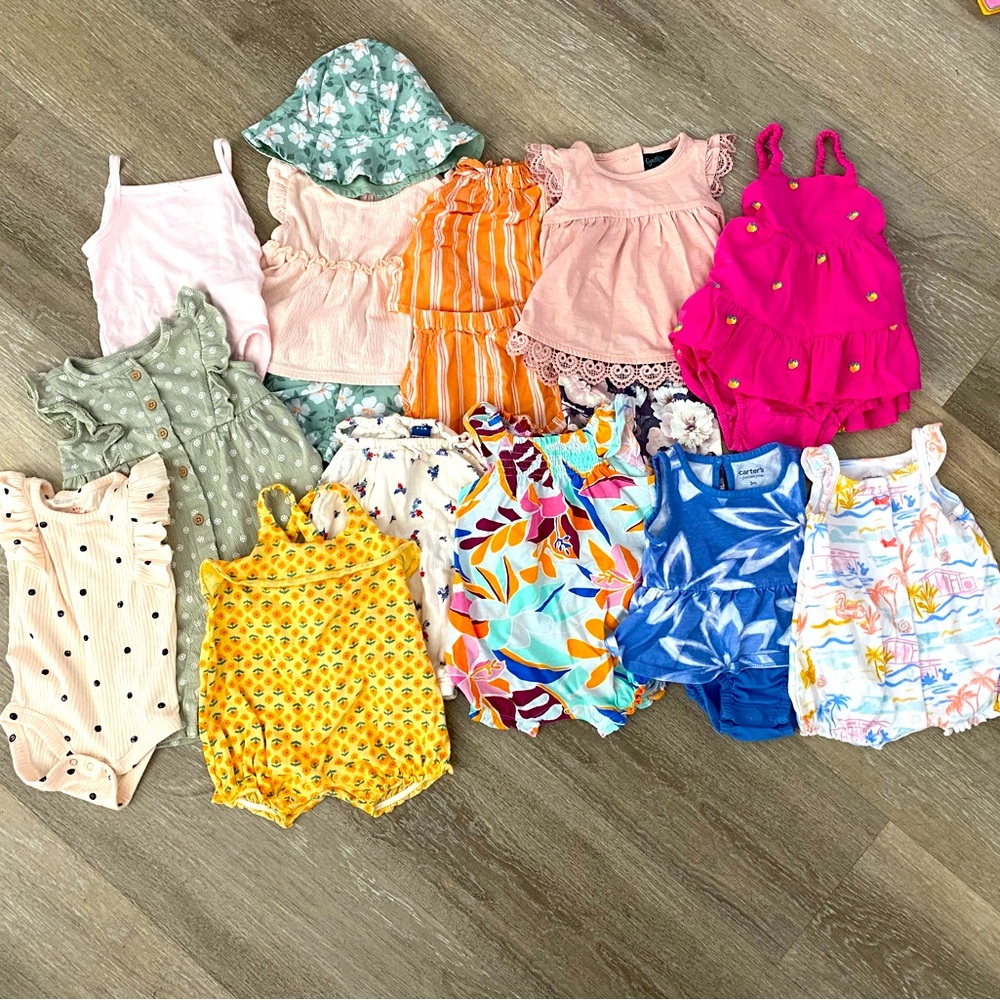 Baby Girl Clothes 0-3 months
